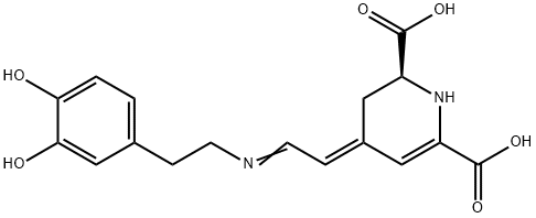 1,2,3,4-Tetrahydro-4-[2-[[2-(3,4-dihydroxyphenyl)ethyl]imino]ethylidene]pyridine-2,6-dicarboxylic acid