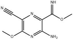 methyl 3-amino-6-cyano-5-methoxypyrazine-2-carboximidoate