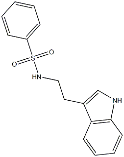 N-[2-(1H-INDOL-3-YL)ETHYL]BENZENESULFONAMIDE