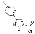 1H-Pyrazole-3-carboxylic acid, 5-(4-chlorophenyl)-