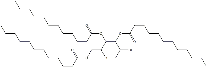 1,5-anhydro-D-glucitol 3,4,6-tridodecanoate