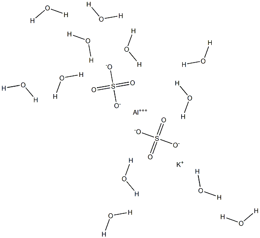 十二水合硫酸铝硫酸钾