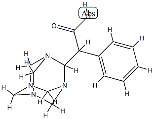 alpha-phenyl-1,3,5,7-tetraazatricyclo[3.3.1.13,7]decane-2-acetic acid