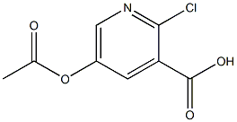 5-Acetoxy-2-chloronicotinic acid