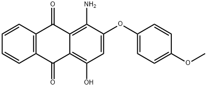 1-amino-4-hydroxy-2-(4-methoxyphenoxy)anthraquinone