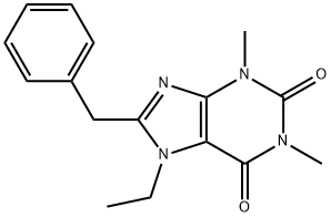 8-Benzyl-7-ethyl-1,3-dimethyl-1H-purine-2,6(3H,7H)-dione