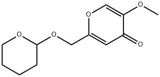 5-Methoxy-2-(((tetrahydro-2H-pyran-2-yl)oxy)methyl)-4H-pyran-4-one