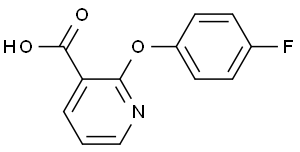 2-(4-氟苯氧基)烟酸