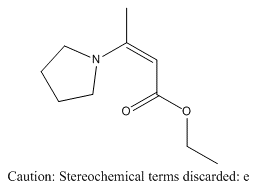 (E)-3-(1-吡咯烷酮)巴豆酸乙酯