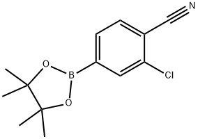 2-氯-4-(4,4,5,5-四甲基-1,3,2-二氧杂硼烷-2-基)苄腈