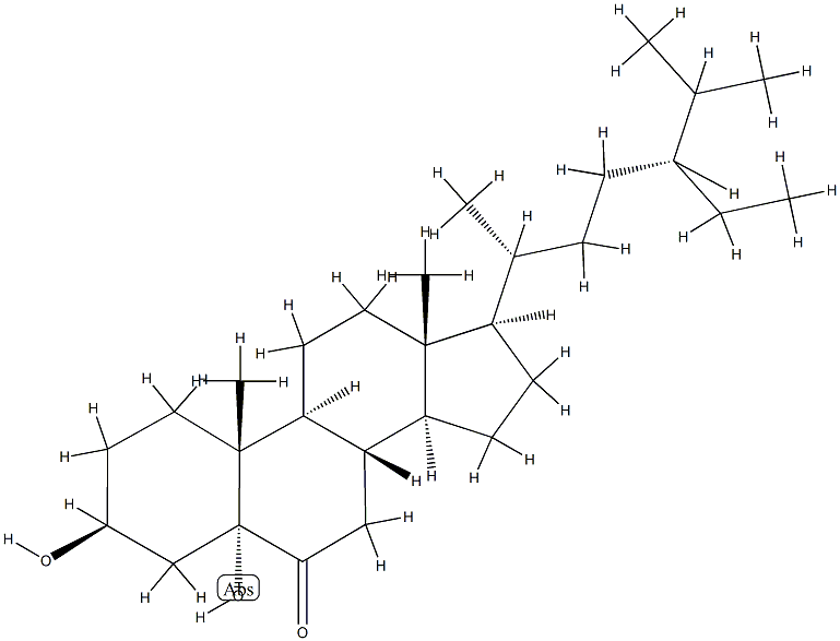 3β,5α-Dihydroxystigmastan-6-one