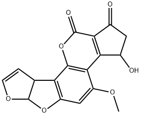 (6aR)-2,3,6aα,9aα-Tetrahydro-3-hydroxy-4-methoxycyclopenta[c]furo[3',2':4,5]furo[2,3-h][1]benzopyran-1,11-dione