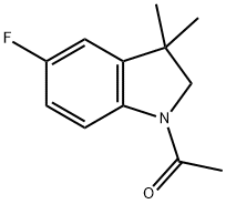 1-acetyl-5-fluoro-2,3-dihydro-3,3-dimethyl-1H-Indole