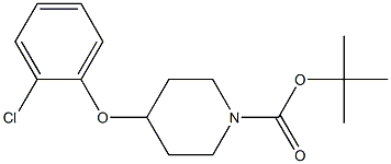 tert-butyl 4-(2-chlorophenoxy)piperidine-1-carboxylate