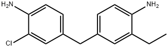 Benzenamine, 4-[(4-amino-3-chlorophenyl)methyl]-2-ethyl-