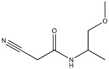 Acetamide, 2-cyano-N-(2-methoxy-1-methylethyl)-