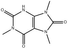 1H-Purine-2,6,8(3H)-trione, 7,9-dihydro-1,7,9-trimethyl-