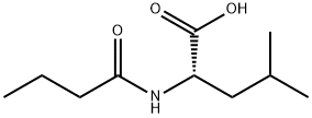 L-Leucine, N-(1-oxobutyl)-