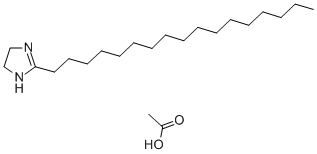 2-heptadecyl-2-imidazolinacetate