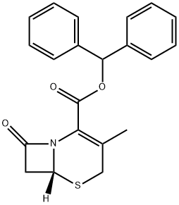 5-Thia-1-azabicyclo[4.2.0]oct-2-ene-2-carboxylic acid, 3-methyl-8-oxo-, diphenylmethyl ester, (6R)-