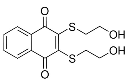 2,3-BIS[(2-HYDROXYETHYL)THIOL]-1,4-NAPHTHOQUINONE