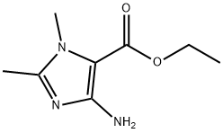 1H-Imidazole-5-carboxylic acid, 4-amino-1,2-dimethyl-, ethyl ester