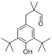 3,5-BIS(1,1-DIMETHYLETHYL)-4-HYDROXY-ALPHA,ALPHA-DIMETHYLBENZENEPROPANAL