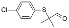 2-[(4-CHLOROPHENYL)SULFANYL]-2-METHYLPROPANAL