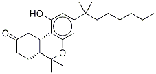 cis-(1)-3-(1,1-Dimethylheptyl)-6,6A,7,8,10,10A-hexahydro-1-hydroxy-6,6-dimethyl-9H-dibenzo(B,D)pyran-9-one