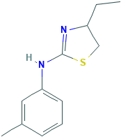 2-Thiazolamine,4-ethyl-4,5-dihydro-N-(3-methylphenyl)-(9CI)