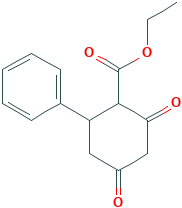 2,4-二氧代-6-苯基环己烷甲酸乙酯