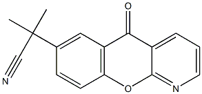 2-methyl-2-(5-oxo-5H-chromeno[2,3-b]pyridin-7-yl)propanenitrile