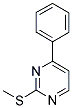 2-METHYLSULFANYL-4-PHENYLPYRIMIDINE