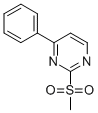 Pyrimidine, 2-(methylsulfonyl)-4-phenyl-