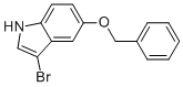 5-(benzyloxy)-3-bromo-1H-indole