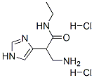 Propanamide, 3-amino-N-2-(1H-imidazol-4-yl)ethyl-, dihydrochloride