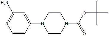 1-BOC-4-(2-氨基-4-吡啶基)哌嗪