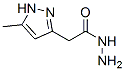 1H-Pyrazole-3-acetic acid, 5-methyl-, hydrazide