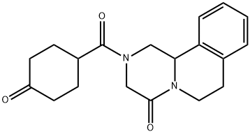 rac-1,2,3,6,7,11b-Hexahydro-2-[(4-oxocyclohexyl)carbonyl]-4H-pyrazino[2,1-a]isoquinolin-4-one