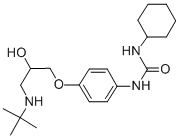 1-(4-(3-(tert-butylamino)-2-hydroxypropoxy)phenyl)-3-cyclohexylurea