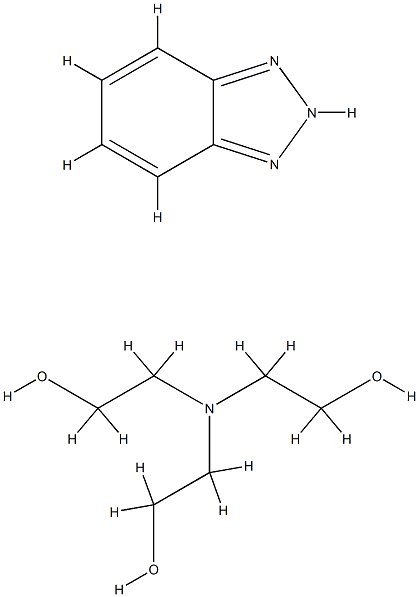 2,2',2''-nitrilotrisethanol, compound with 1H-benzotriazole