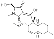 (3E,5S)-3-[[(1S,2R,4aS,6R,8aR)-1,6-dimethyl-2-[(E)-prop-1-enyl]-4a,5,6,7,8,8a-hexahydro-2H-naphthalen-1-yl]-hydroxymethylidene]-5-(hydroxymethyl)-1-methylpyrrolidine-2,4-dione