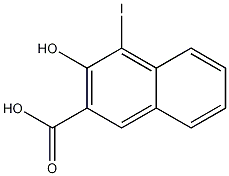 3-hydroxy-4-iodo-naphthalene-2-carboxylic acid