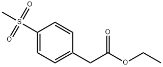 Benzeneacetic acid, 4-(methylsulfonyl)-, ethyl ester