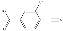 3-溴-4-氰基苯甲酸