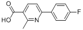 6-(4-Fluoro-phenyl)-2-methyl-nicotinic acid