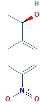 Benzenemethanol, α-methyl-4-nitro-, (αR)-