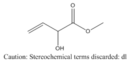 DL-2-羟基-3-丁烯酸甲酯