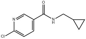 3-Pyridinecarboxamide, 6-chloro-N-(cyclopropylmethyl)-