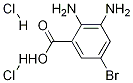 2,3-diaMino-5-broMobenzoic acid dihydrochloride